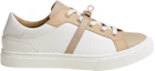 Order (Women) HERMES Leather Low-Top Lace-Up 'White and Tan' H212257Z-91