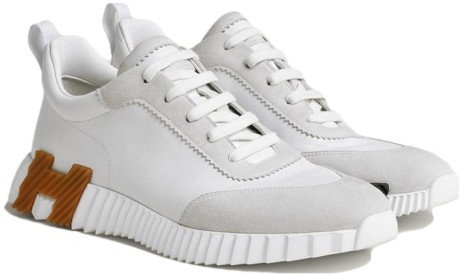 (W) HERMES Kulit Low-Top 'Kelabu Putih' H221176Z-91 Order (W) HERMES Kulit Low-Top 'Kelabu Putih' H221176Z-91