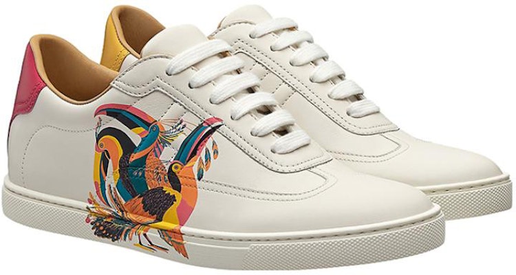 (W) HERMES Kulit Low-Top 'Putih' H211166Z-3L Lookbook (W) HERMES Kulit Low-Top 'Putih' H211166Z-3L