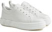 Shop (W) HERMES Kulit Low Top 'White Lace-Up' H232109Z-90400