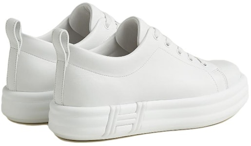 (W) 爱马仕白色系带低帮皮革鞋 H232109Z-90400 Purchase (W) 爱马仕白色系带低帮皮革鞋 H232109Z-90400