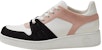 (W) HERMES Kasut Kulit Low Top 'Putih Merah Jambu Hitam' H222166Z-R0