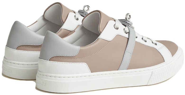 (W) エルメス グレー レザー ローカット スニーカー H212256Z-B3 Lookbook (W) エルメス グレー レザー ローカット スニーカー H212256Z-B3