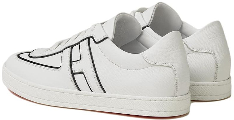 (W) HERMES Kasut Kulit Rendah 'Putih' H232858Z-H90 Lookbook (W) HERMES Kasut Kulit Rendah 'Putih' H232858Z-H90