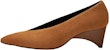 (Women) HERMES Leather Mid-Low Heel 'Fashion Brown' H222282Z-A3