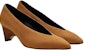 (Women) HERMES Leather Mid-Low Heel 'Fashion Brown' H222282Z-A3