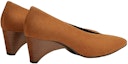 Shop (Women) HERMES Leather Mid-Low Heel 'Fashion Brown' H222282Z-A3