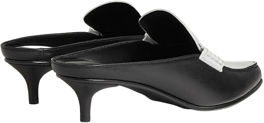 (Women) HERMES Leather Mule 'Black and White' H231166Z-03 Shop (Women) HERMES Leather Mule 'Black and White' H231166Z-03
