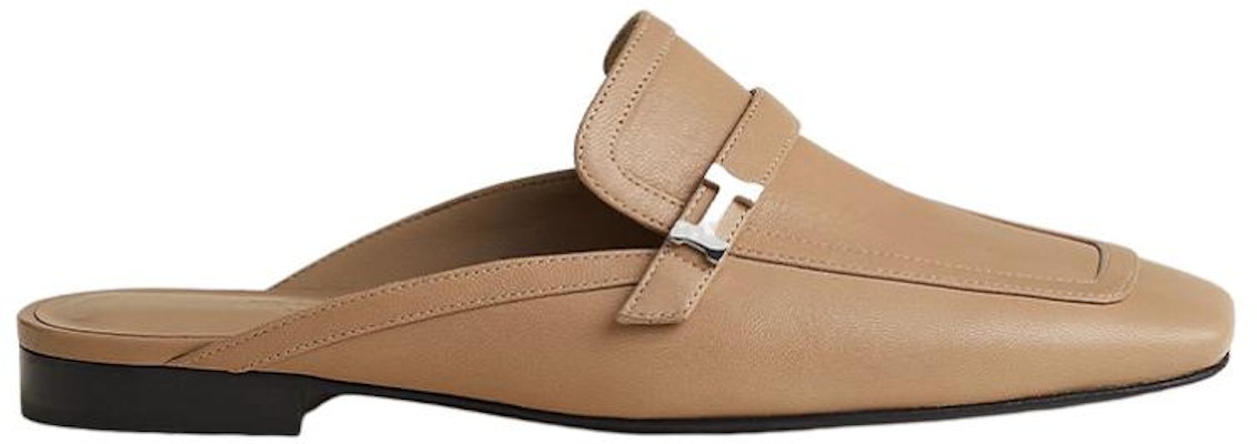 (W) 에르메스 브라운 가죽 뮬 H231054Z-1J Order (W) 에르메스 브라운 가죽 뮬 H231054Z-1J
