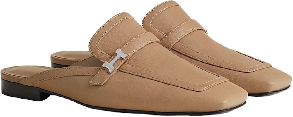 (Women) HERMES Leather Mule 'Brown' H231054Z-1J Lookbook (Women) HERMES Leather Mule 'Brown' H231054Z-1J