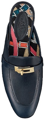 (Women) HERMES Leather Mule 'Indigo' H211160Z-H8 Lookbook (Women) HERMES Leather Mule 'Indigo' H211160Z-H8