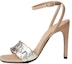 Buy (Women) HERMES Leather Open-Toe High Heel Sandals 'Grey' H231129Z-59360