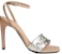 (Women) HERMES Leather Open-Toe High Heel Sandals 'Grey' H231129Z-59360