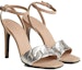 Shop (Women) HERMES Leather Open-Toe High Heel Sandals 'Grey' H231129Z-59360
