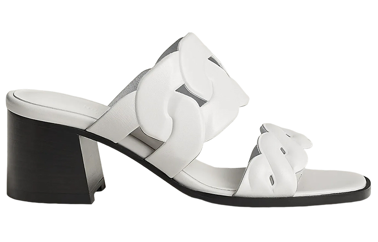 Order (W) エルメス レザー サンダル "ホワイトファッション" H231131Z-90