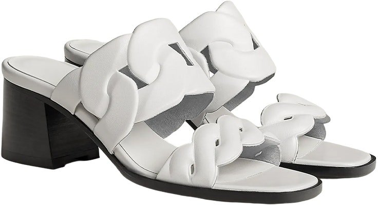 (Women) HERMES Leather Open-Toe Sandals 'White Fashion' H231131Z-90 Shop (Women) HERMES Leather Open-Toe Sandals 'White Fashion' H231131Z-90
