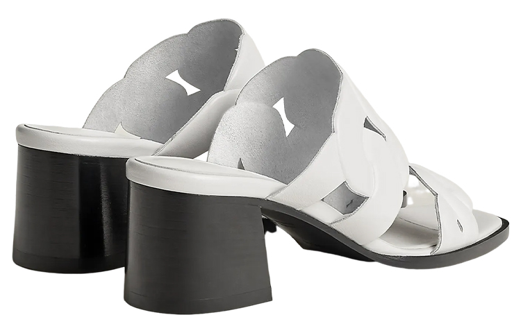 Purchase (W) エルメス レザー サンダル "ホワイトファッション" H231131Z-90