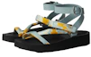 Lookbook (W) HERMES Leren Open Teen Enkelband Sandalen ''Blauw Zwart'' H231163Z-6A