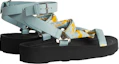 Purchase (W) HERMES Leren Open Teen Enkelband Sandalen ''Blauw Zwart'' H231163Z-6A