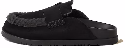 (Women) HERMES Leather Round-Toe Slipper 'Black' H232140Z-023 (Women) HERMES Leather Round-Toe Slipper 'Black' H232140Z-023