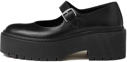 (Women) HERMES Leather Round Toe 'Black Fashion' H232055Z-02 (Women) HERMES Leather Round Toe 'Black Fashion' H232055Z-02