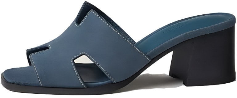 women-hermes-leather-round-toe-open-toe-slide-sandals-blue-h232088-z-q8375