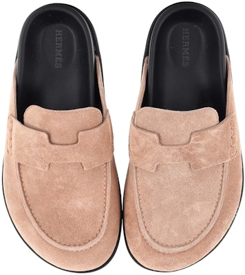 (W) HERMES Sandal Kulit Bulat 'Fashion Coklat' Slip-On H231222Z-59 Purchase (W) HERMES Sandal Kulit Bulat 'Fashion Coklat' Slip-On H231222Z-59