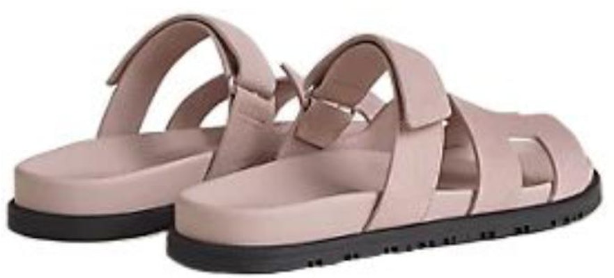 HERMES愛馬仕 皮革 簡約時尚 一字拖鞋 女款 粉色 Shop HERMES愛馬仕 皮革 簡約時尚 一字拖鞋 女款 粉色