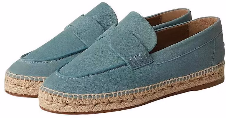 (Women) HERMES Leather Slip-On 'Blue Fashion' H211138Z-6A Lookbook (Women) HERMES Leather Slip-On 'Blue Fashion' H211138Z-6A