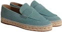 Shop (W) HERMES Slip-On Kulit 'Fesyen Biru' H211138Z-6A