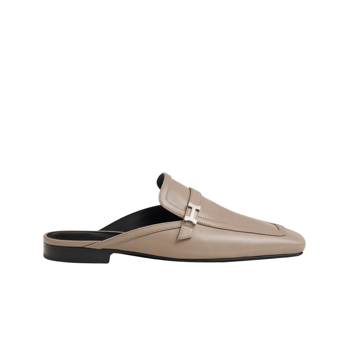(Women) HERMES Leather Slipper 'Brown' H231054Z-B3