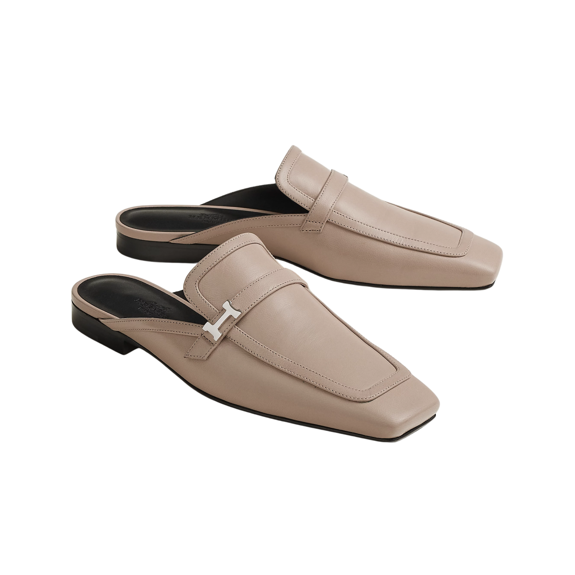 Order (Women) HERMES Leather Slipper 'Brown' H231054Z-B3