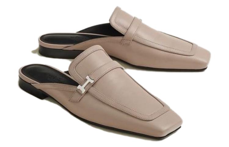 Lookbook (W) Selipar Kulit HERMES 'Coklat' H231054Z-B3