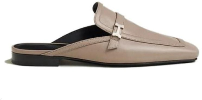 (Women) HERMES Leather Slipper 'Brown' H231054Z-B3 Order (Women) HERMES Leather Slipper 'Brown' H231054Z-B3