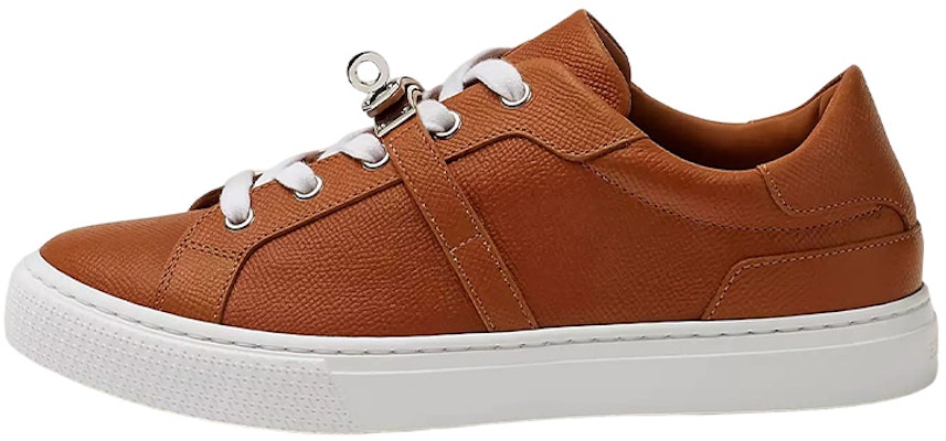 (Women) HERMES Leather Sneaker 'Brown' H222178Z-A3 Buy (Women) HERMES Leather Sneaker 'Brown' H222178Z-A3
