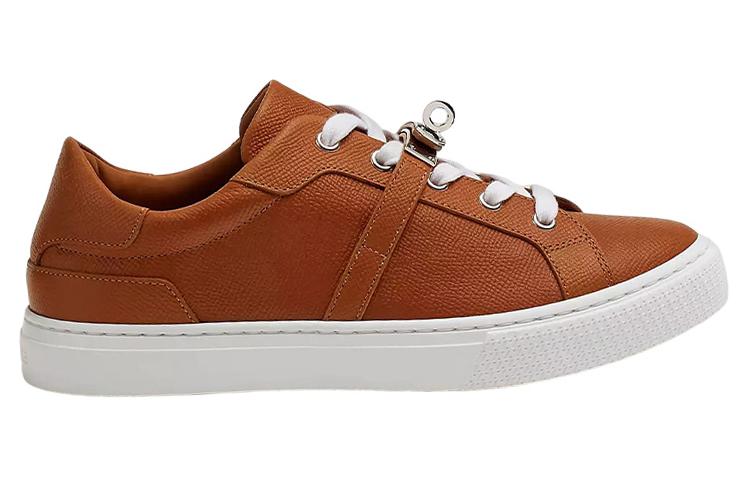 Order (Women) HERMES Leather Sneaker 'Brown' H222178Z-A3