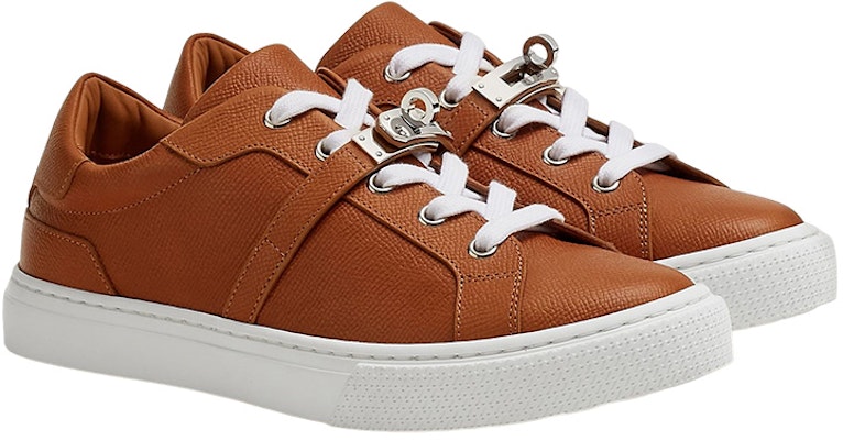 (Women) HERMES Leather Sneaker 'Brown' H222178Z-A3 Shop (Women) HERMES Leather Sneaker 'Brown' H222178Z-A3