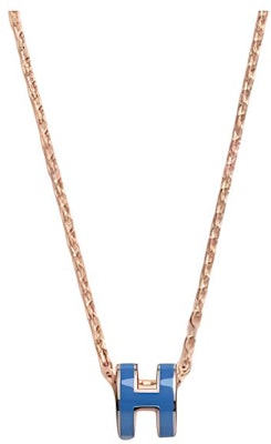 (W) Colgante HERMES Diseño Letra Oro Rosa para Mujer - Multicolor. 109004609 Sizing (W) Colgante HERMES Diseño Letra Oro Rosa para Mujer - Multicolor. 109004609