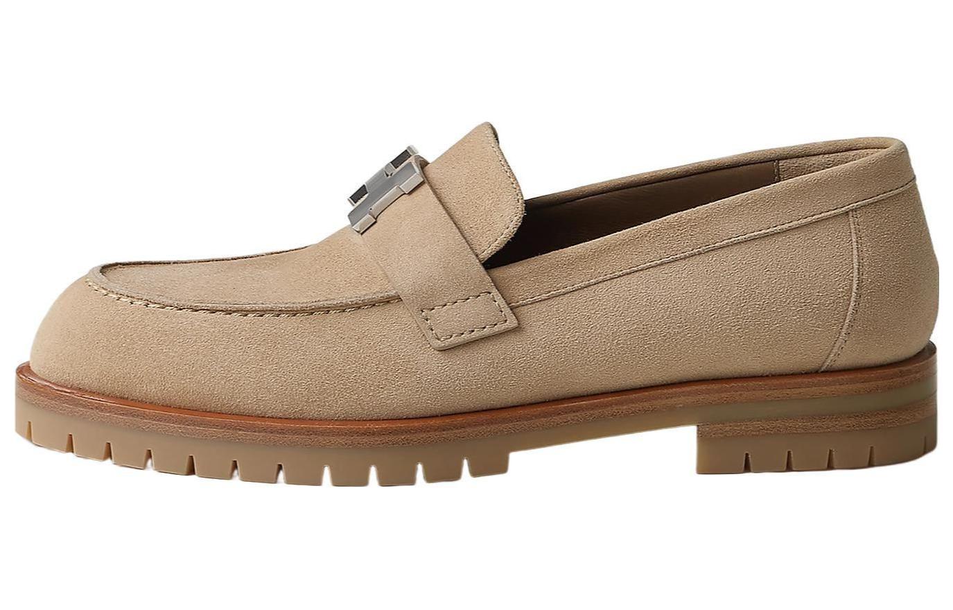 (Women) HERMES Loafer 'Beige Suede' H222054Z-1J