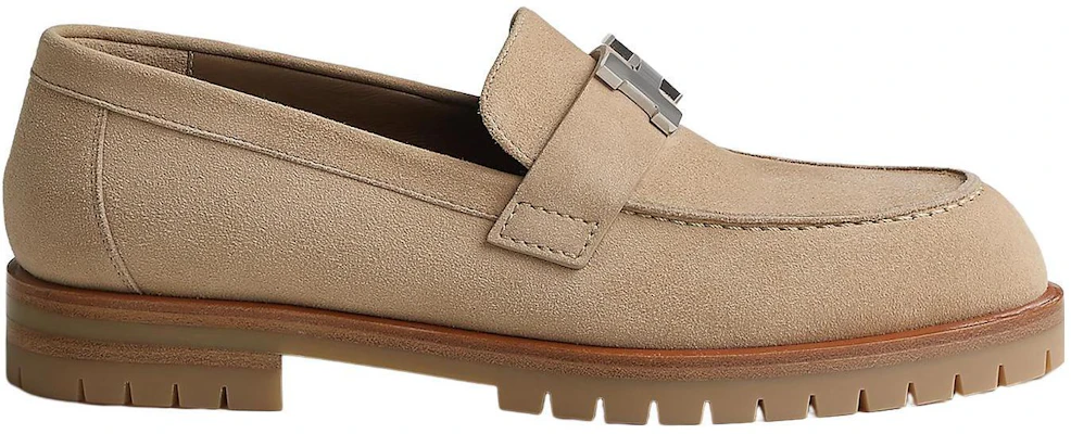 (W) HERMES Loafer 'Beige Suede' Kulit Lembut H222054Z-1J Order (W) HERMES Loafer 'Beige Suede' Kulit Lembut H222054Z-1J