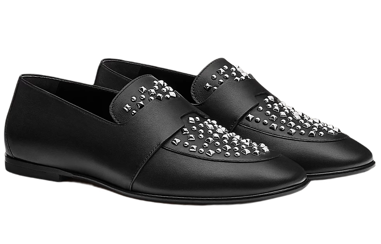 Order (W) HERMES Loafer 'Kulit Sapi Hitam' H212168Z-02