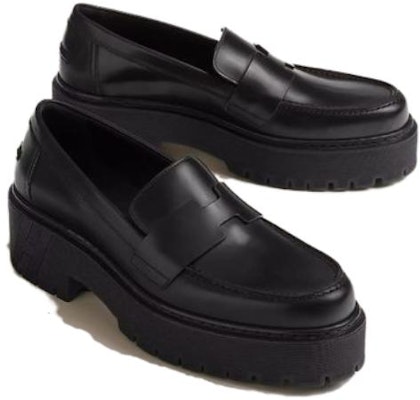 (W) HERMES Kasut Loafer 'Hitam Kasual' H232059Z Shop (W) HERMES Kasut Loafer 'Hitam Kasual' H232059Z