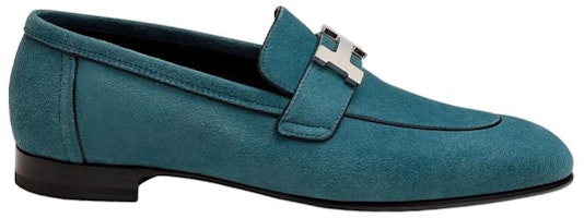 (W) 에르메스 블루 레더 로퍼 H222067Z-G9 Order (W) 에르메스 블루 레더 로퍼 H222067Z-G9