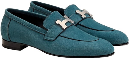 (W) 에르메스 블루 레더 로퍼 H222067Z-G9 Lookbook (W) 에르메스 블루 레더 로퍼 H222067Z-G9