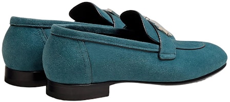 (W) 에르메스 블루 레더 로퍼 H222067Z-G9 Purchase (W) 에르메스 블루 레더 로퍼 H222067Z-G9