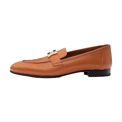 (W) HERMES Loafer 'Brown Calfskin'