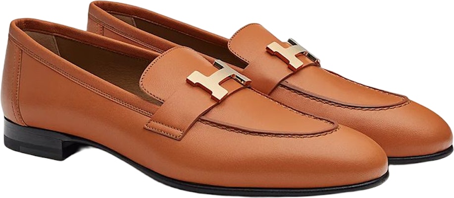 (Women) HERMES Loafer 'Brown Calfskin' H182182Z-1V Lookbook (Women) HERMES Loafer 'Brown Calfskin' H182182Z-1V