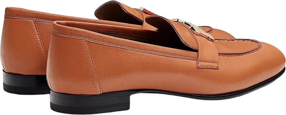 (W) HERMES Loafer 'Kulit Anak Lembu Coklat' H182182Z-1V Shop (W) HERMES Loafer 'Kulit Anak Lembu Coklat' H182182Z-1V