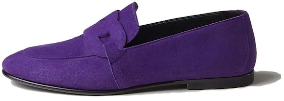 (Women) HERMES Loafer 'Fashion Round Toe Purple' H232012Z-FG (Women) HERMES Loafer 'Fashion Round Toe Purple' H232012Z-FG