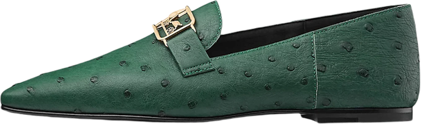 (W) HERMES Kasut Loafer 'Ostrich Lembut Hijau' H202073Z-6W Buy (W) HERMES Kasut Loafer 'Ostrich Lembut Hijau' H202073Z-6W